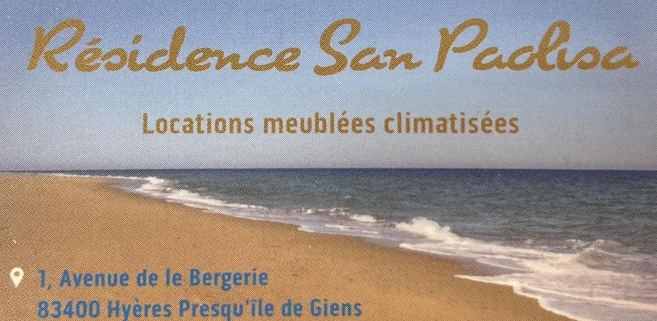 Residence San Paolisa Hyeres Luaran gambar
